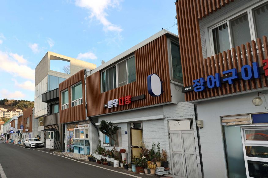 거제 성포항 현장