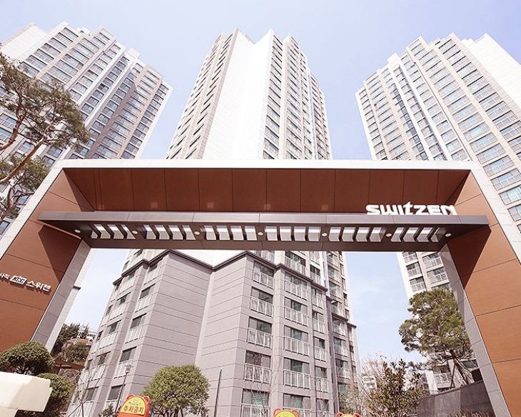 부산 사직역 KCC스위첸